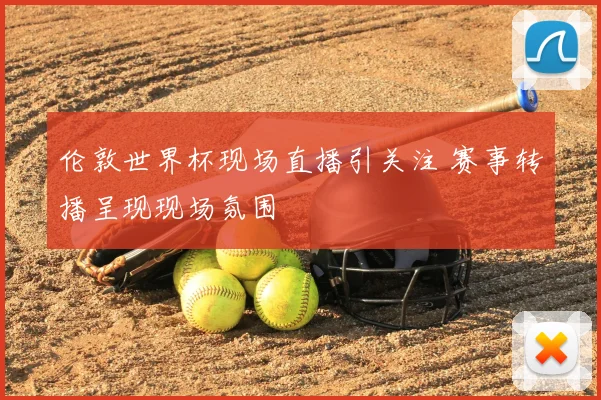 伦敦世界杯现场直播引关注 赛事转播呈现现场氛围